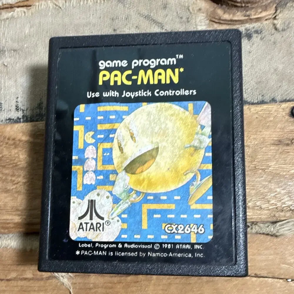 Atari Pac-Man Pac-Man Series (Atari 2600) 1981 Game Cartridge